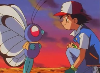 <p><strong>La serie.</strong> 'Pokemon' (Telecinco, 2000)<br /><strong>El drama.</strong> Butterfree había sido el primer Pokemon capturado por Ash, el primero al que había entrenado y el primero al que vimos evolucionar, de Caterpie a Metapod y de Metapod a Butterfree, pero para evitar la extinción de su especie debe ser liberado y encontrar pareja. Butterfree se encuentra con una Butterfree femenina -y ahí nos enfrentamos a otro momento inquietante: la sexualidad de los Pokemon- y <a href="https://www.youtube.com/watch?v=dKnjkJfdZ-I" target="_blank">Ash le libera para que sigan juntos su camino</a>, no sin antes recordar los mejores momentos vividos entre ambos.</p>