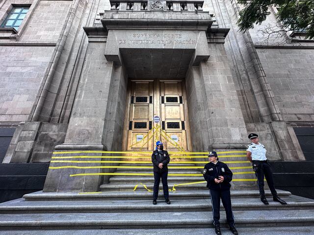 Los trabajadores de la Suprema Corte terminan el paro por la reforma ...