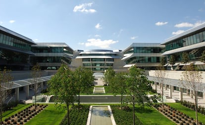 La Ciudad Grupo Santander, en Boadilla del Monte (Madrid).