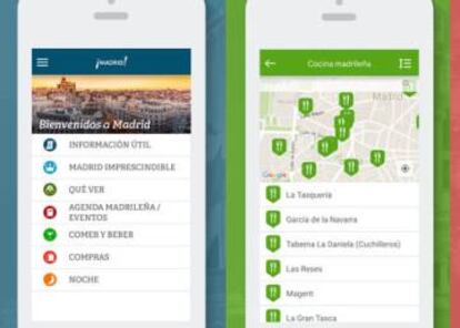 Algunas de las utilidades de la Guía Bienvenidos a Madrid.