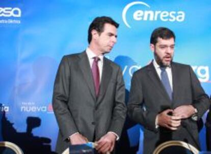 El ministro de Industria, José Manuel Soria, y el secretario de Estado de Energía, Alberto Nadal.