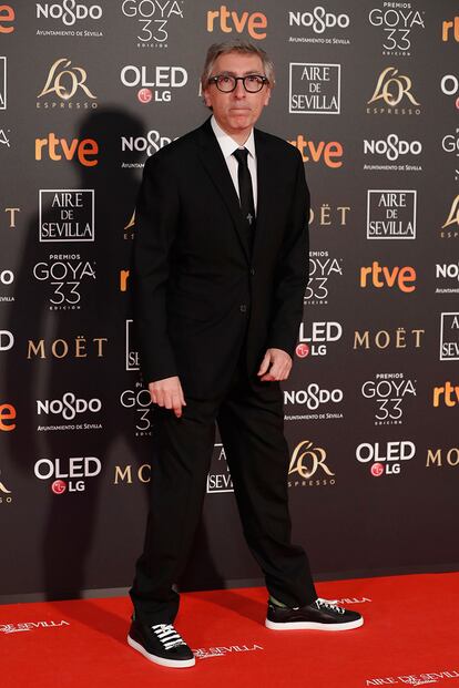 El director David Trueba. Ha entregado el premio Goya a mejor dirección novel.