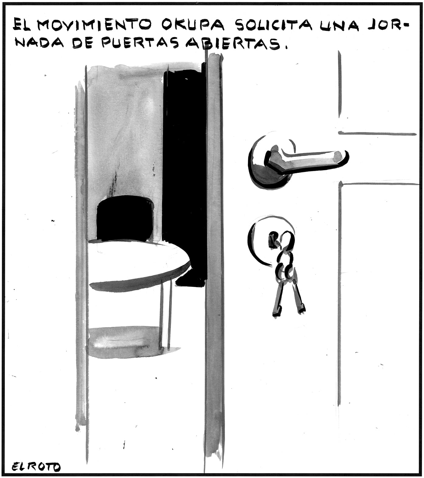 El Roto: puertas abiertas