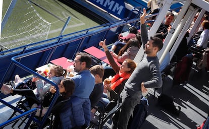 Club Esportiu Europa instalaciones y ambiente de su gente. © Foto: Cristóbal Castro.