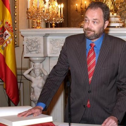Miguel Vidal promete el cargo de director general de Organización.