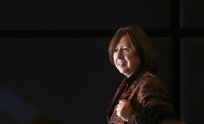 La escritora y premio Nobel Svetlana Aleksiévich.