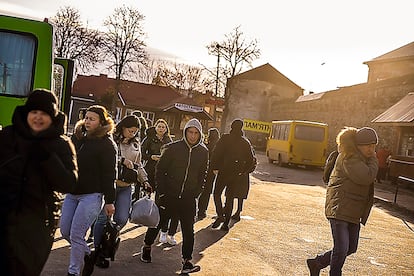 A moment of everyday life, eastern Ukraine.