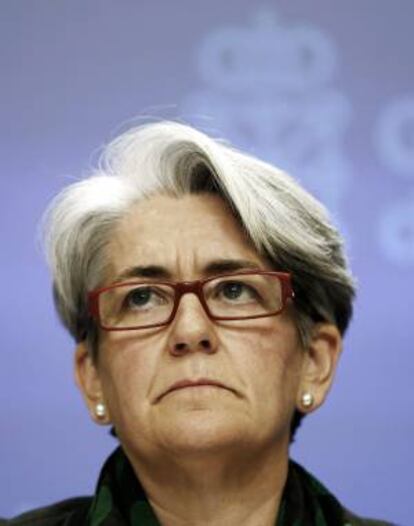 La vicepresidenta y consejera de Economía y Hacienda, Lourdes Goicoechea. EFE/Archivo