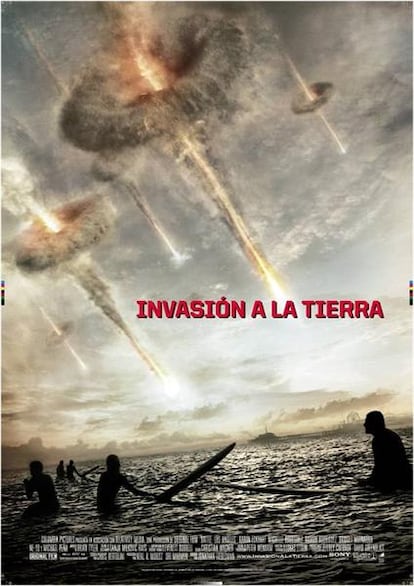 Cartel de Invasión a la tierra