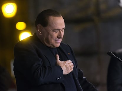 El ex primer ministro italiano Silvio Berlusconi, en 2013.