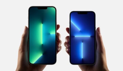 Nuevos iPhone 13 Pro Max y iPhone 13 Pro.