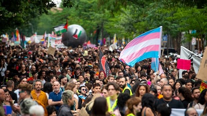 Manifestacin de Orgullo Crtico en Madrid en junio del 2024.