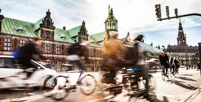 Bicicletas en Copenhague.