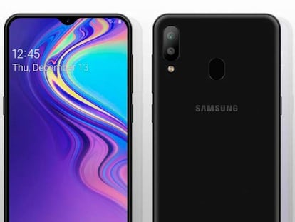 Primeras imágenes del Samsung Galaxy M20, con notch y una enorme batería