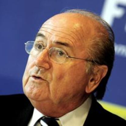 El presidente de la FIFA, Joseph Blatter.