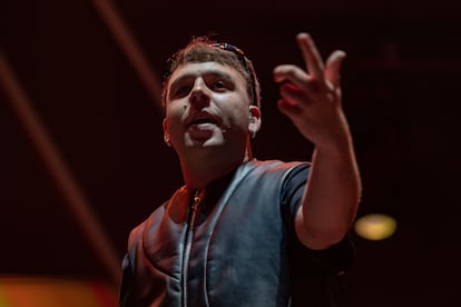 Quevedo, en el Share Festival de Barcelona, el 9 de junio de 2023.