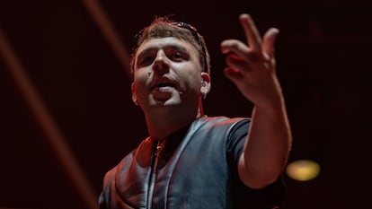 Quevedo, en el Share Festival de Barcelona, el 9 de junio de 2023.