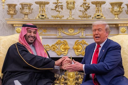 Donald Trump y Mohamed bin Salman