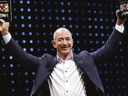 Jeff Bezos, presidente de Amazon