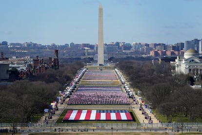 EE UU se prepara para la toma de posesión del 46º presidente de Estados Unidos. Joe Biden será investido este miércoles en un acto que se celebrará bajo estrictas medidas de seguridad en el National Mall, en Washington DC.