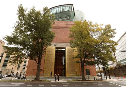 Fachada del nuevo museo en Washington, abierto al público desde este sábado.