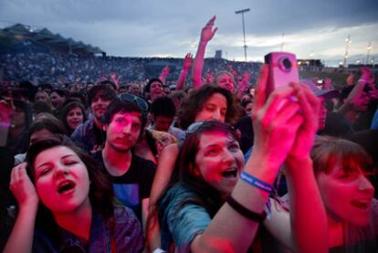 Asistentes a la decima edición del Primavera Sound, celebrada la semana pasada.