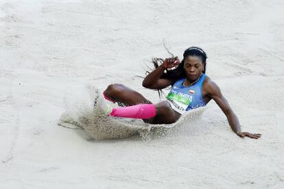 La atleta colombiana Catherine Ibarg&uuml;en.