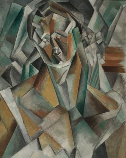 &#039;Femme assise&#039;, de Picasso. 