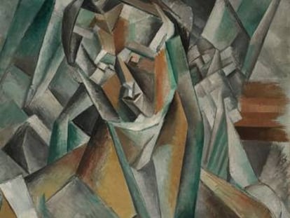 &#039;Femme assise&#039;, de Picasso. 