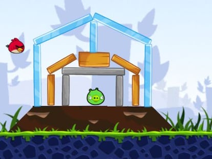 Imagen del juego Angry Birds.