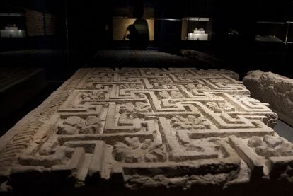 Una de las piezas expuestas en el Museo Arqueológico de Alicante.