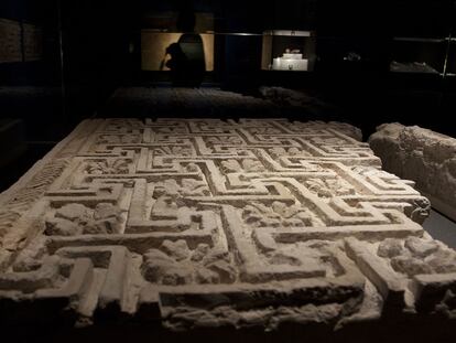 Una de las piezas expuestas en el Museo Arqueológico de Alicante.