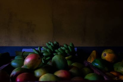Productos locales en el Mercado de Frutos del Guacabo.