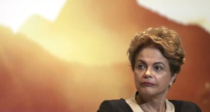 Dilma Rousseff, presidenta de Brasil. 