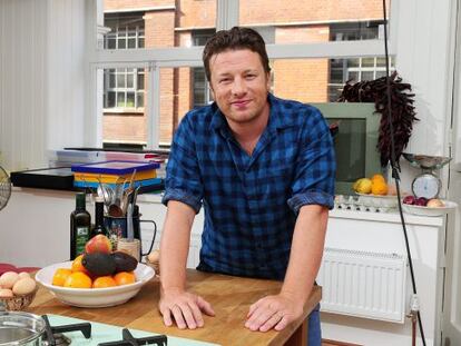 O chef britânico Jamie Oliver.