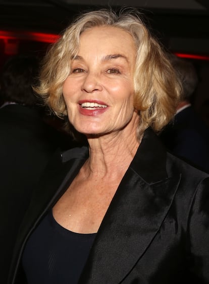 Jessica Lange at a party in New York City, circa 2020.