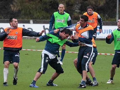 Pelea entre Rosato y Juanito