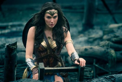 La actriz Gal Gadot como Wonder Woman.