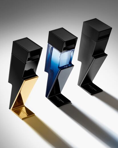 De izq. a dcha.: Bad Boy Extreme, Bad Boy Cobalt y Bad Boy, las fragancias con las que Carolina Herrera pone aroma a la nueva masculinidad.