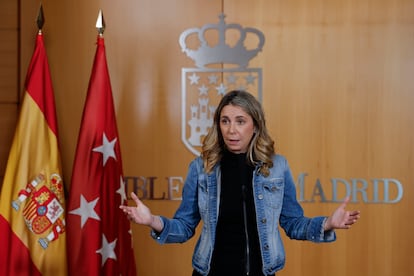 La portavoz del PSOE en la Asamblea de Madrid, Mar Espinar.