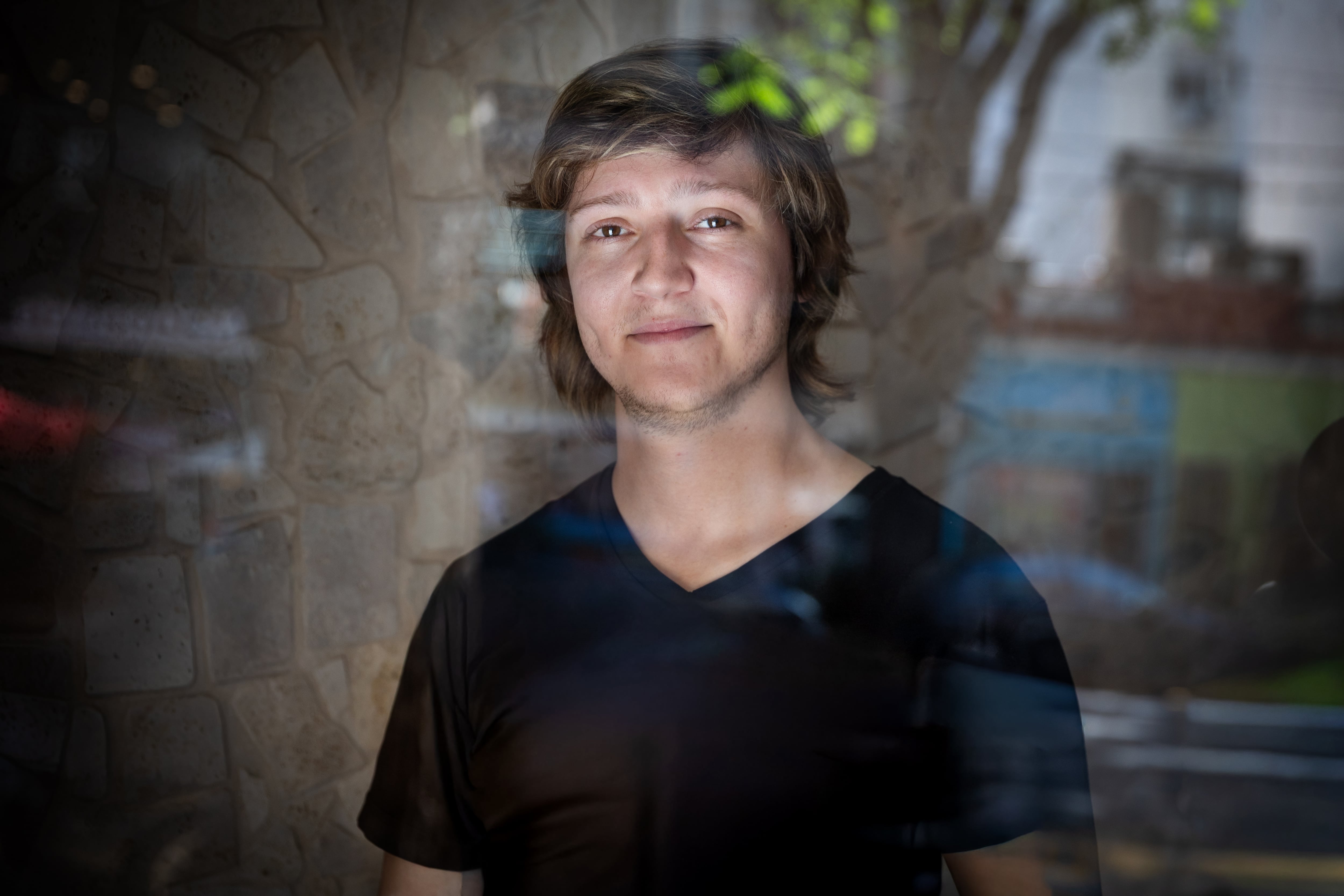 El influencer Iñaki Gutiérrez, en Buenos Aires.