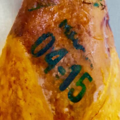 CARNÉ DE IDENTIDAD DE LOS JAMONES IBÉRICOS, FECHA DE SACRIFICIO Y AÑO DE LA CAMPAÑA / CAPEL