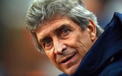 Manuel Pellegrini, técnico del Manchester City.