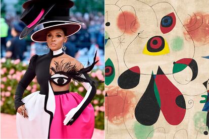 Janelle Monáe, de Christian Siriano, sacó el Miró que llevaba dentro.