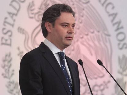 El secretario de Educación Pública de México, Aurelio Nuño, durante la presentación del Modelo Educativo