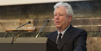 El economista estadounidense Richard H. Thaler, Premio Nobel de Economía 2017.