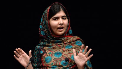 Fotografia d'arxiu de Malala Yousafzai.
