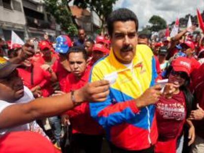 En la imagen, el presidente de Venezuela, Nicolás Maduro. EFE/Archivo