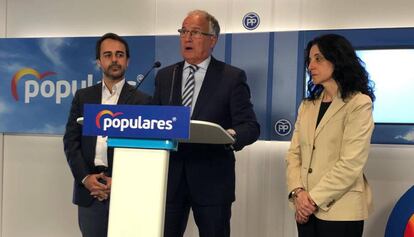 El cabeza de lista del PP en Barcelona, Josep Bou.