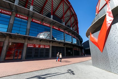 El estadio Da Luz en Lisboa.